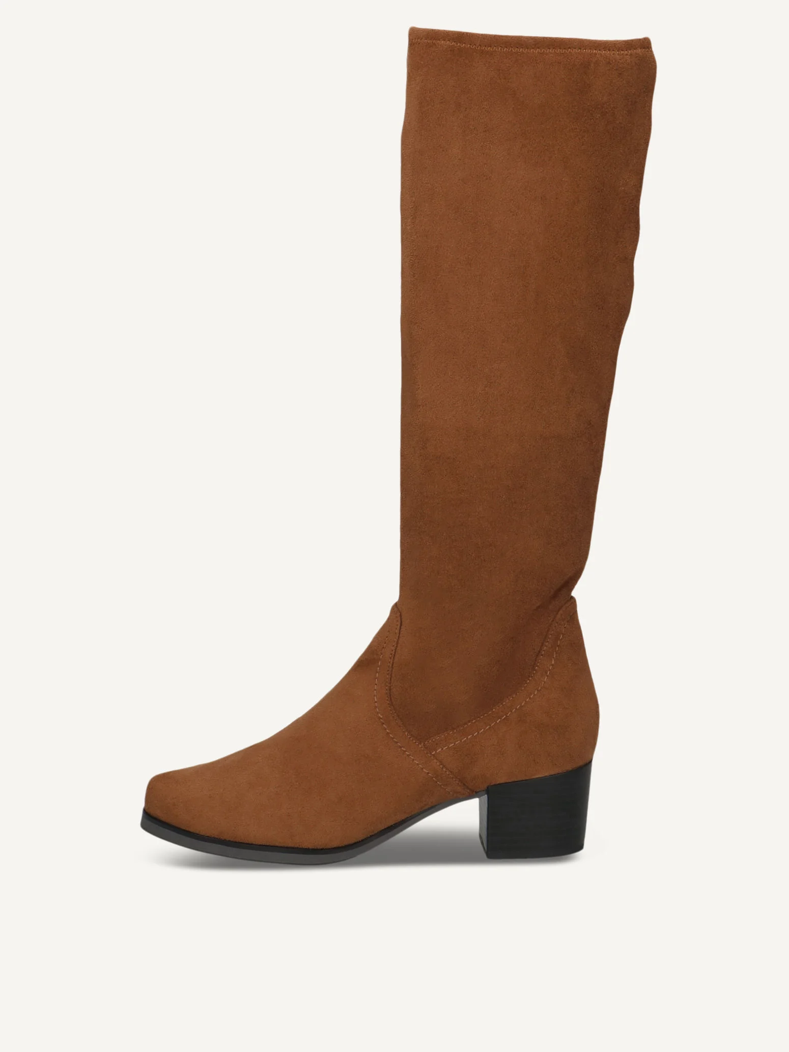 CAPRICE Bottes, marron, en Textile avec Talon bloc, P.37