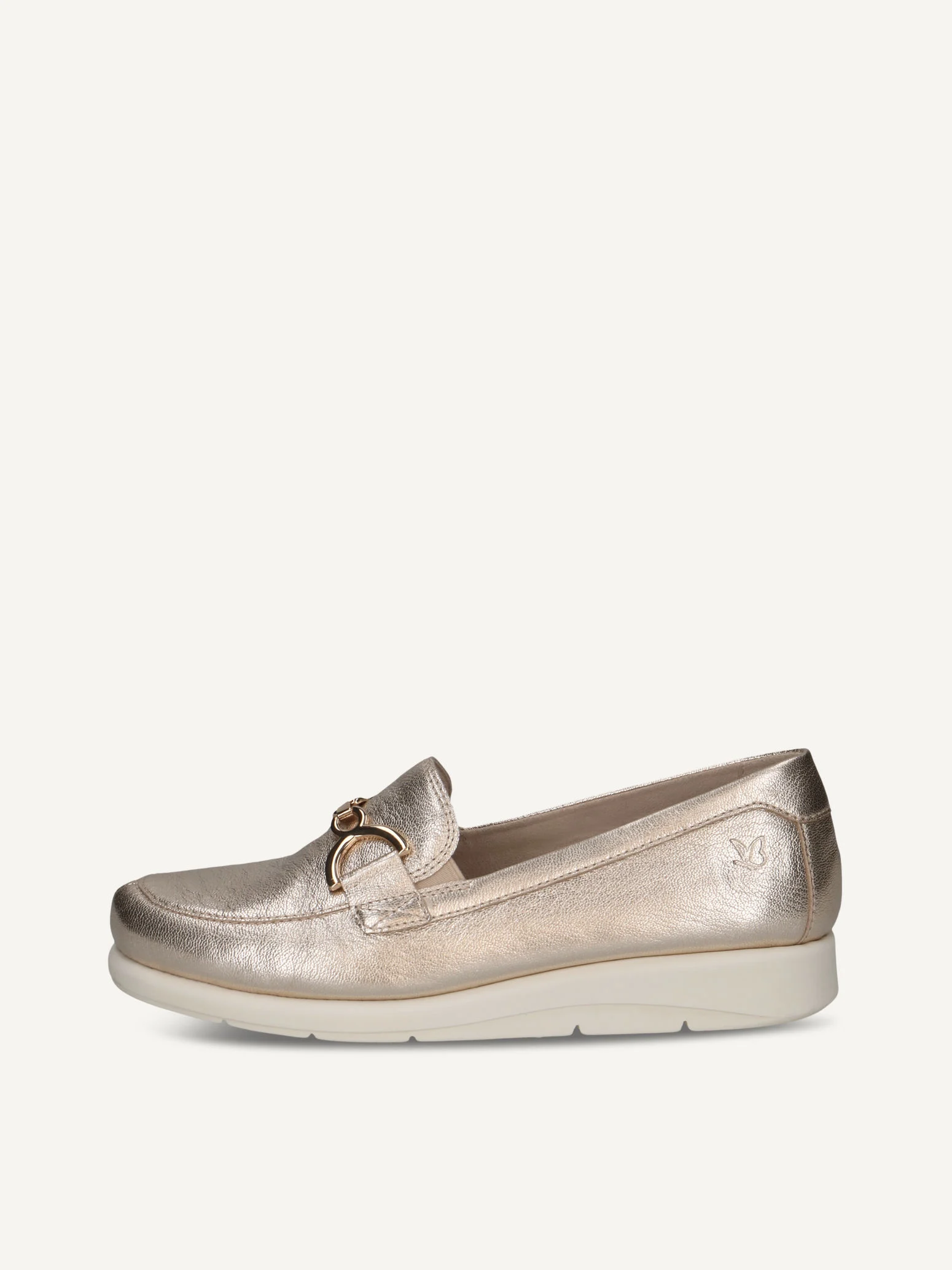 CAPRICE Slipper, métallique, en Cuir, P.39