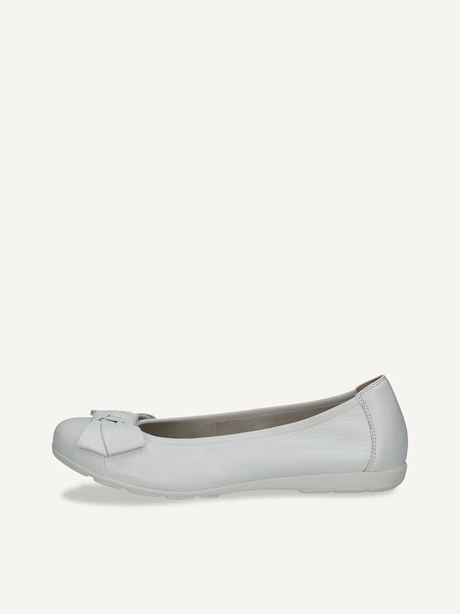 CAPRICE Ballerine, blanc, en Cuir, P.41