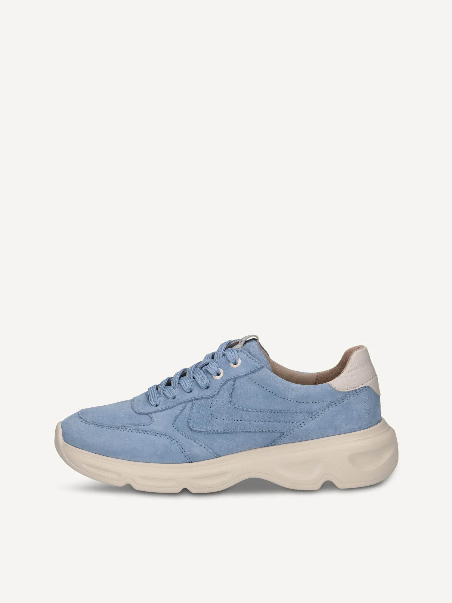 CAPRICE Basket, bleu, en Cuir, P.40