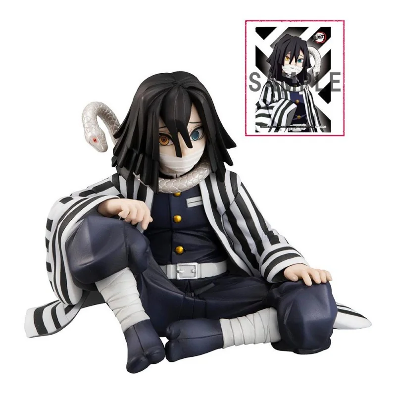 Figurine Iguro-san Taille Paume Version Luxe Serie Gemme Tueur De Demons Kimetsu No Yaiba 7cm