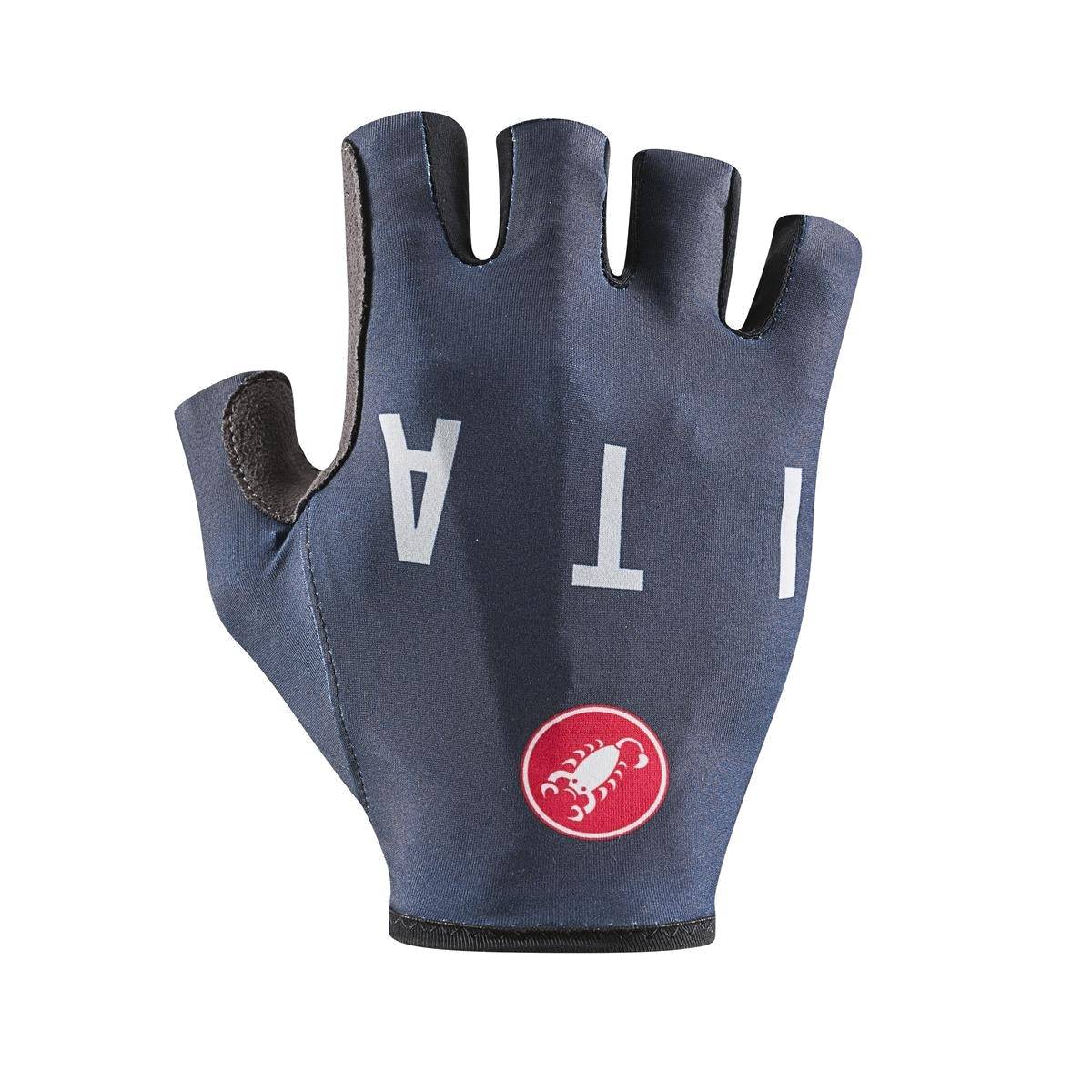 Gants Castelli Race Italia Bleu Belgique, Taille S