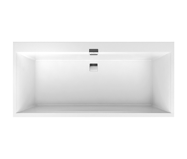 Baignoire droite 180 X 80 VILLEROY ET BOCH Squaro Edge 12 quaryl