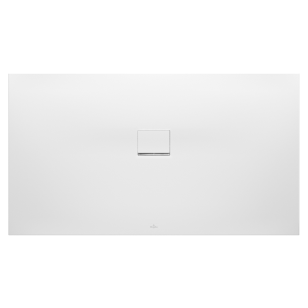 Receveur antidérapant 90 x 80 VILLEROY ET BOCH Squaro Infinity quaryl rectangle edelweiss