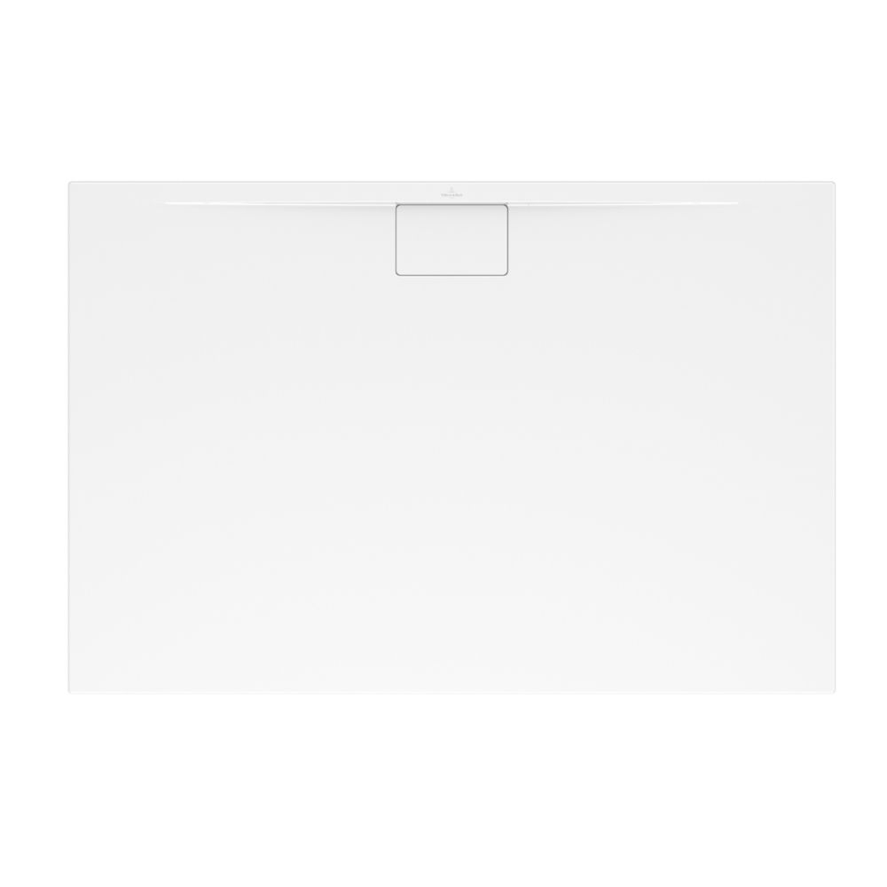 Receveur 170 x 70 x 4,8 VILLEROY ET BOCH Architectura Metalrim acrylique rectangle blanc