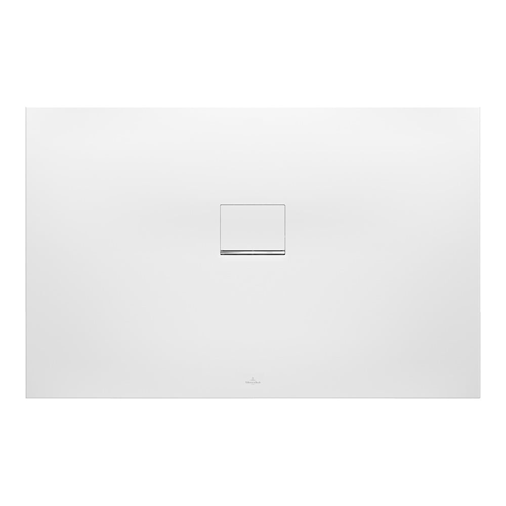 Receveur antidérapant 100 x 100 VILLEROY ET BOCH Squaro Infinity quaryl carré edelweiss