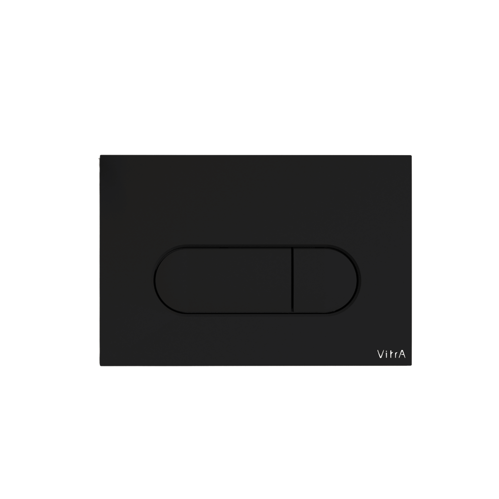 Plaque de commande VitrA Root Round Noir mat