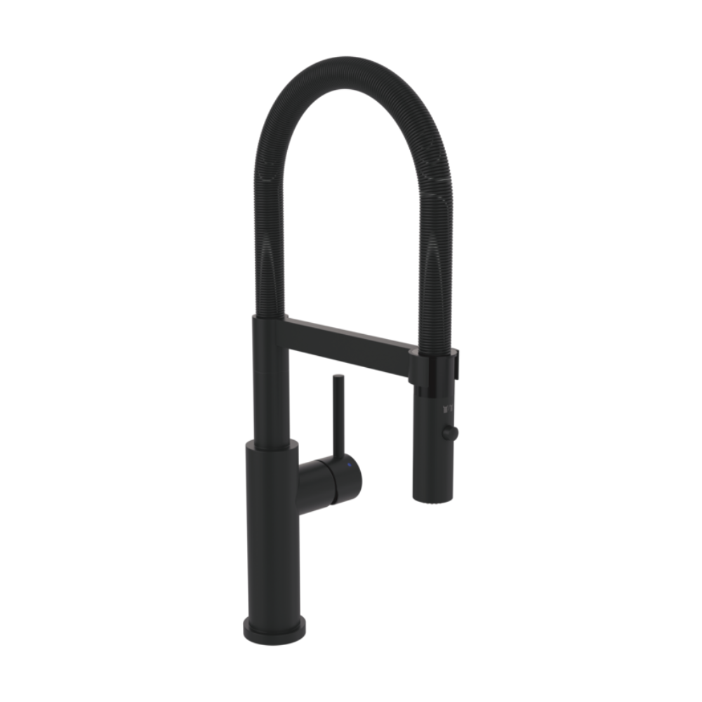 Robinet cuisine semi-pro VILLEROY ET BOCH Steel expert 2.0 noir mat