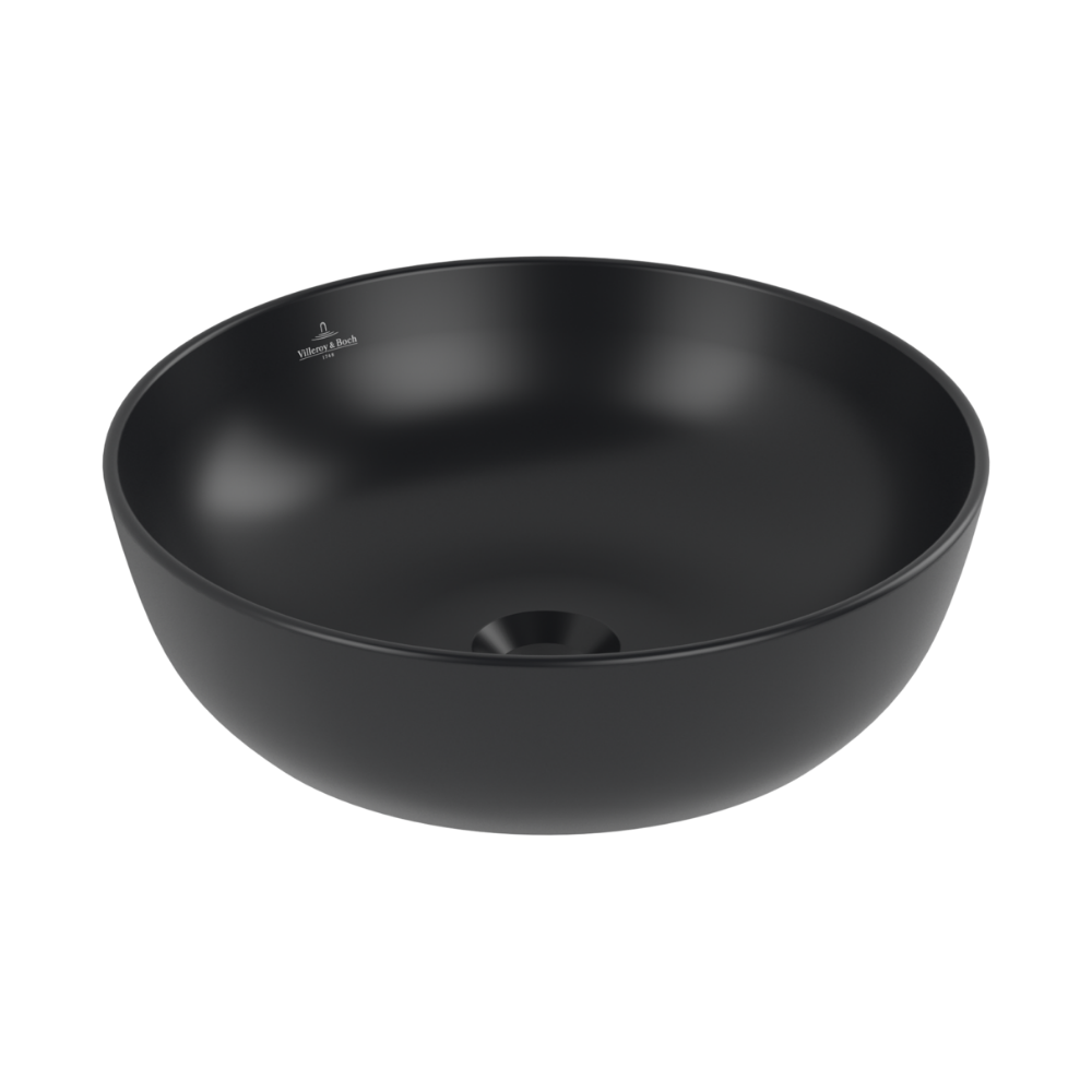 Vasque ronde à poser VILLEROY ET BOCH Artis Noir mat