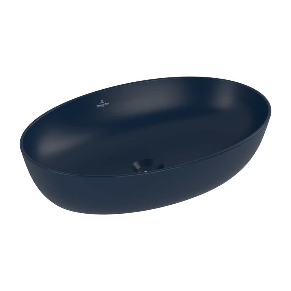 Vasque ovale à poser VILLEROY ET BOCH Artis Bleu Nightfall