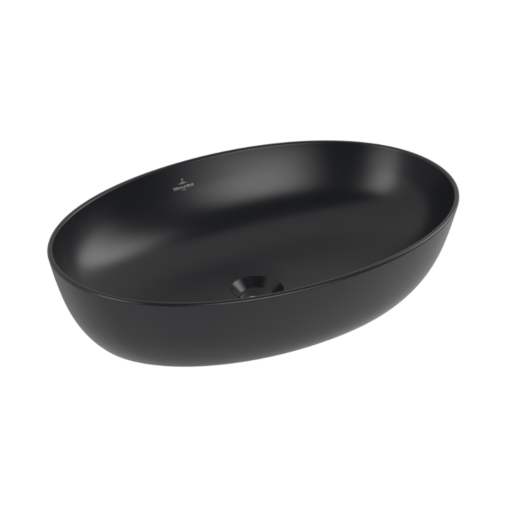 Vasque ovale à poser VILLEROY ET BOCH Artis Noir mat