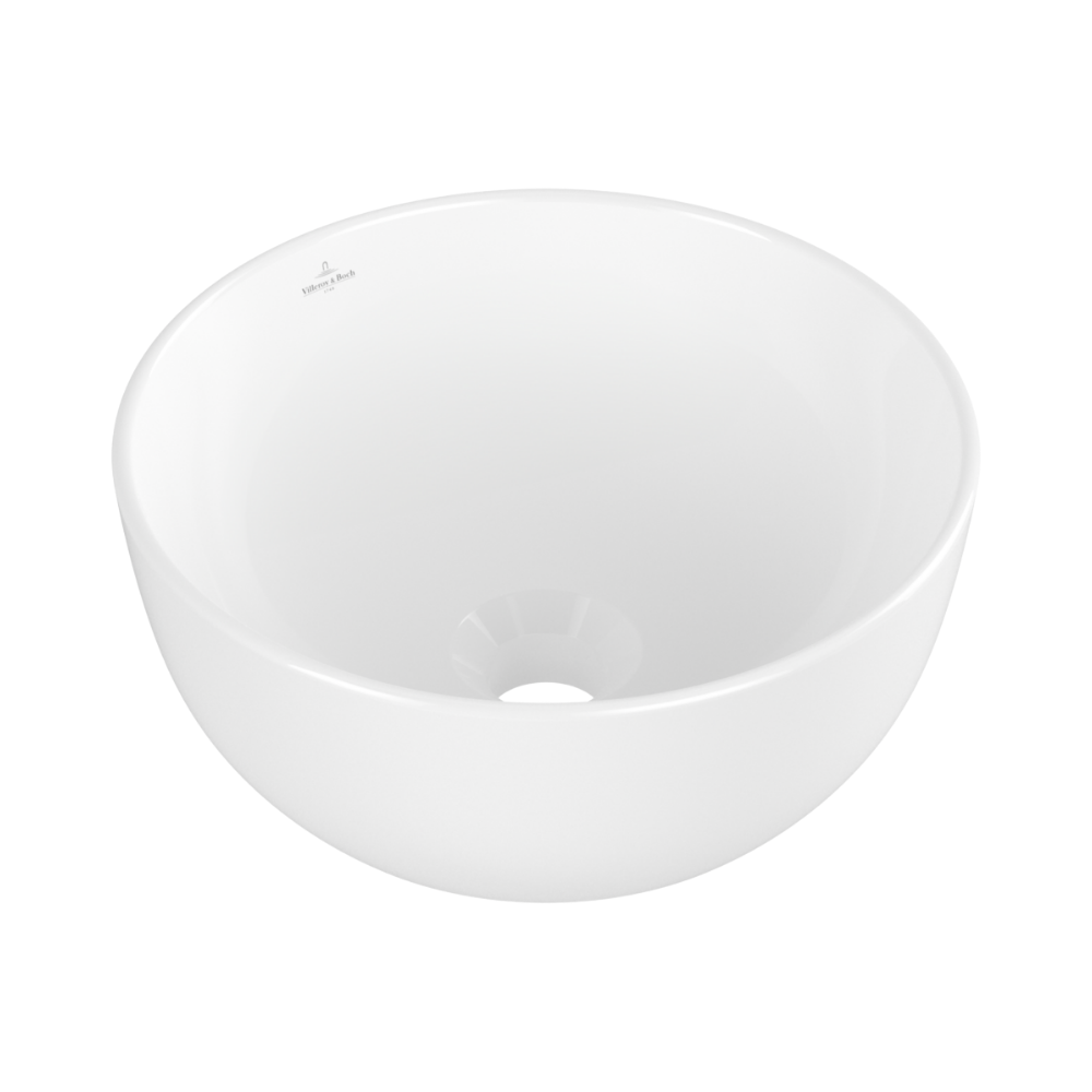 Vasque ronde à poser VILLEROY ET BOCH Artis 32,5cm Stone White CeramicPlus