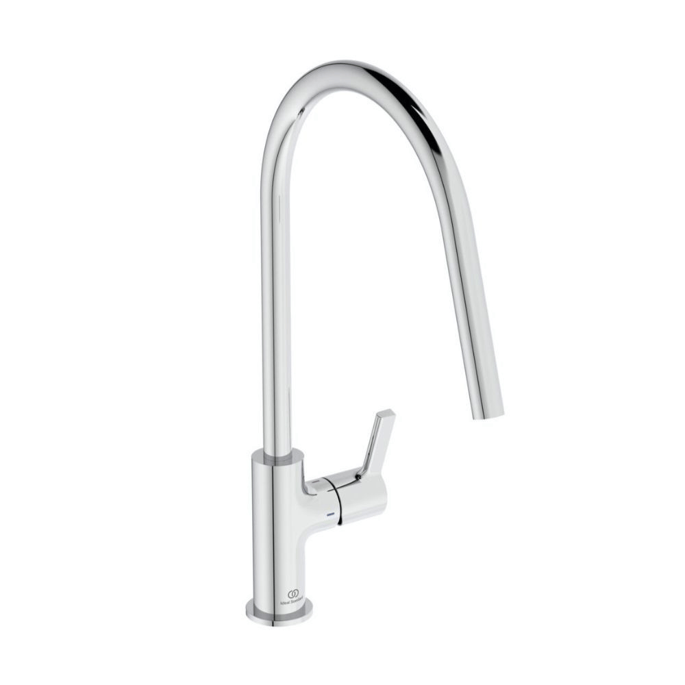 Robinet de cuisine IDEAL STANDARD Gusto rond chrome