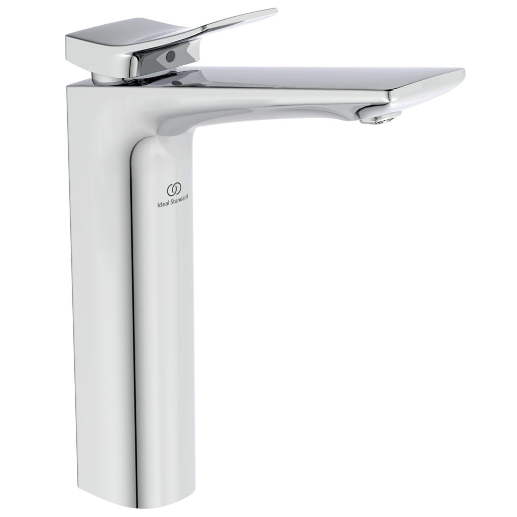 IDEAL STANDARD Mitigeur lavabo Conca réhaussé sans tirette sans vidage chrome