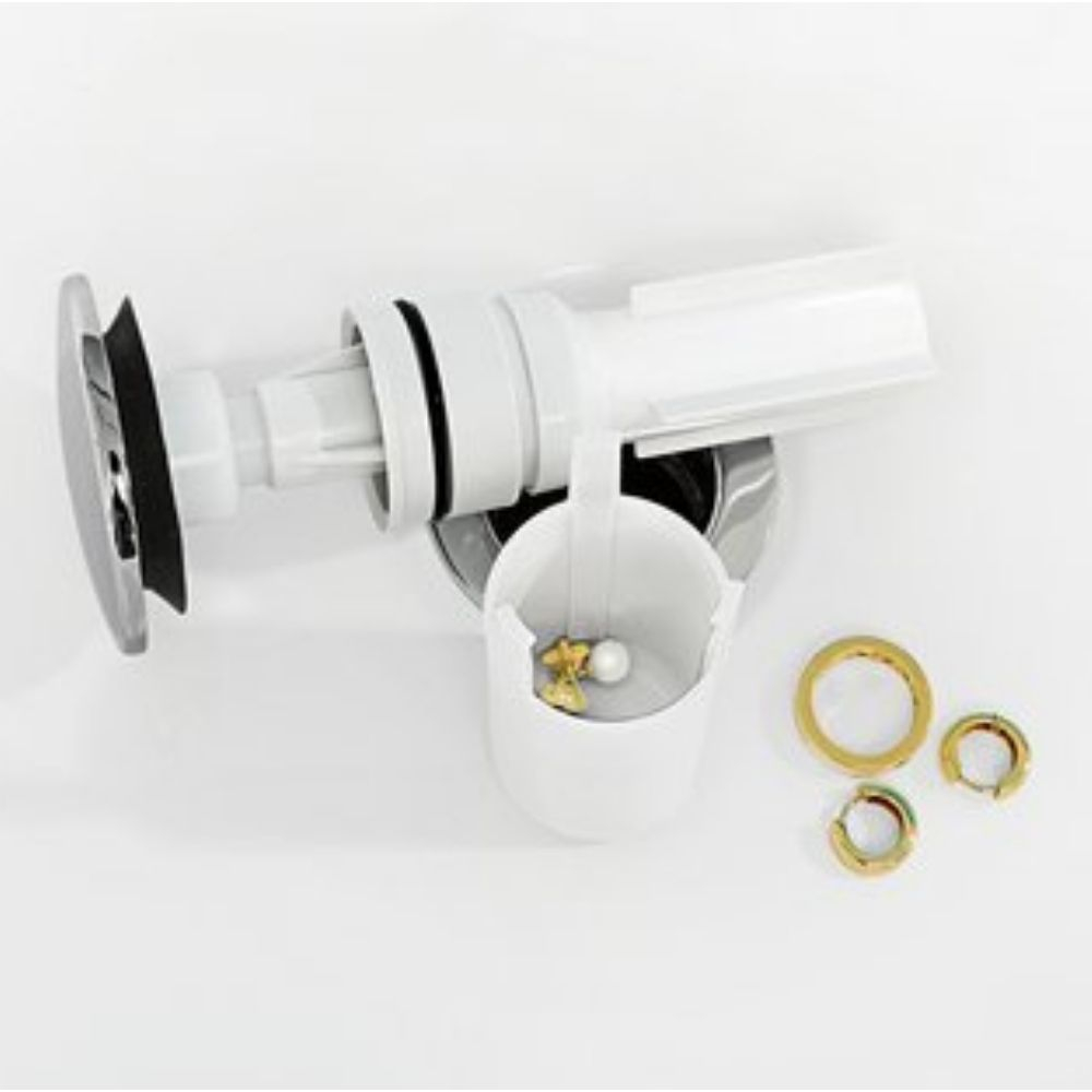 Siphon 110 x 250 x 65 mm VILEROY ET BOCH pour vasques et lavabos Easy Access