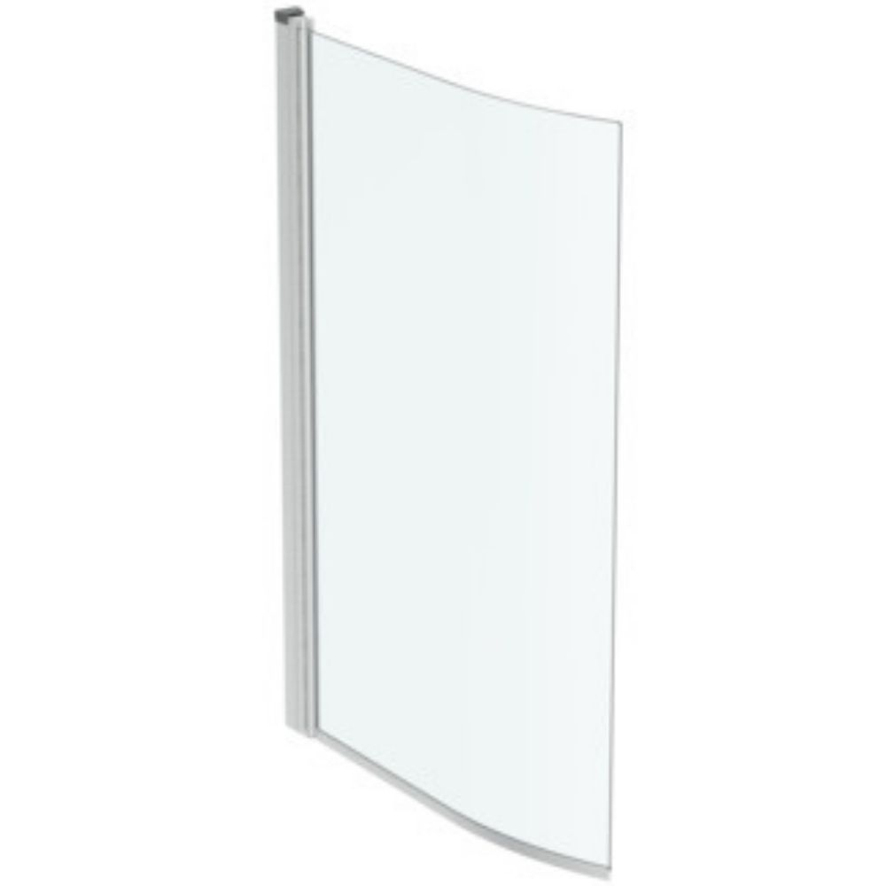 Ideal Standard Pare bain asymétrique courbé Connect Air profilé chromé