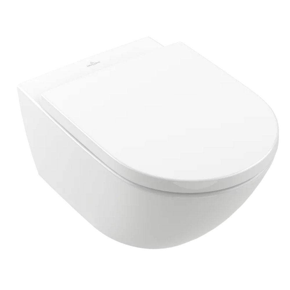 Combipack modèle suspendu VILEROY ET BOCH Subway 3.0 TwistFlush blanc CeramicPlus
