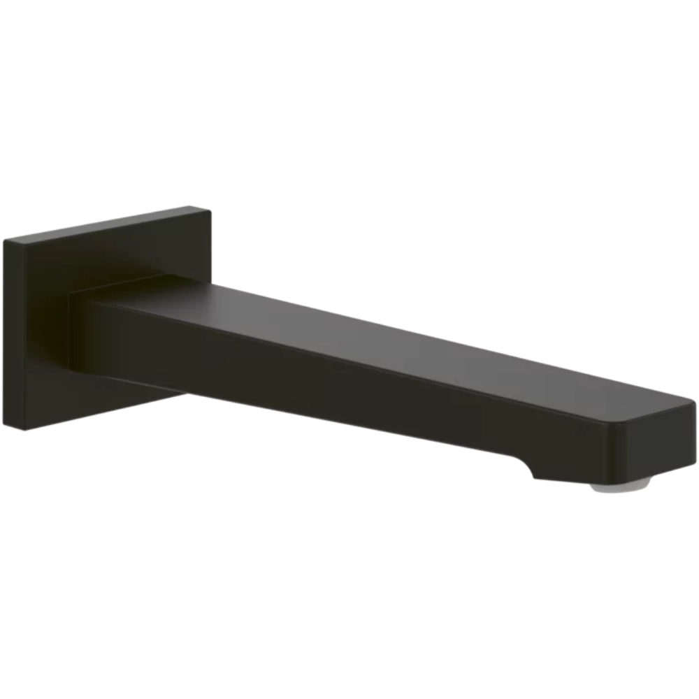Bec de baignoire VILLEROY ET BOCH Architectura Square montage mural Noir mat
