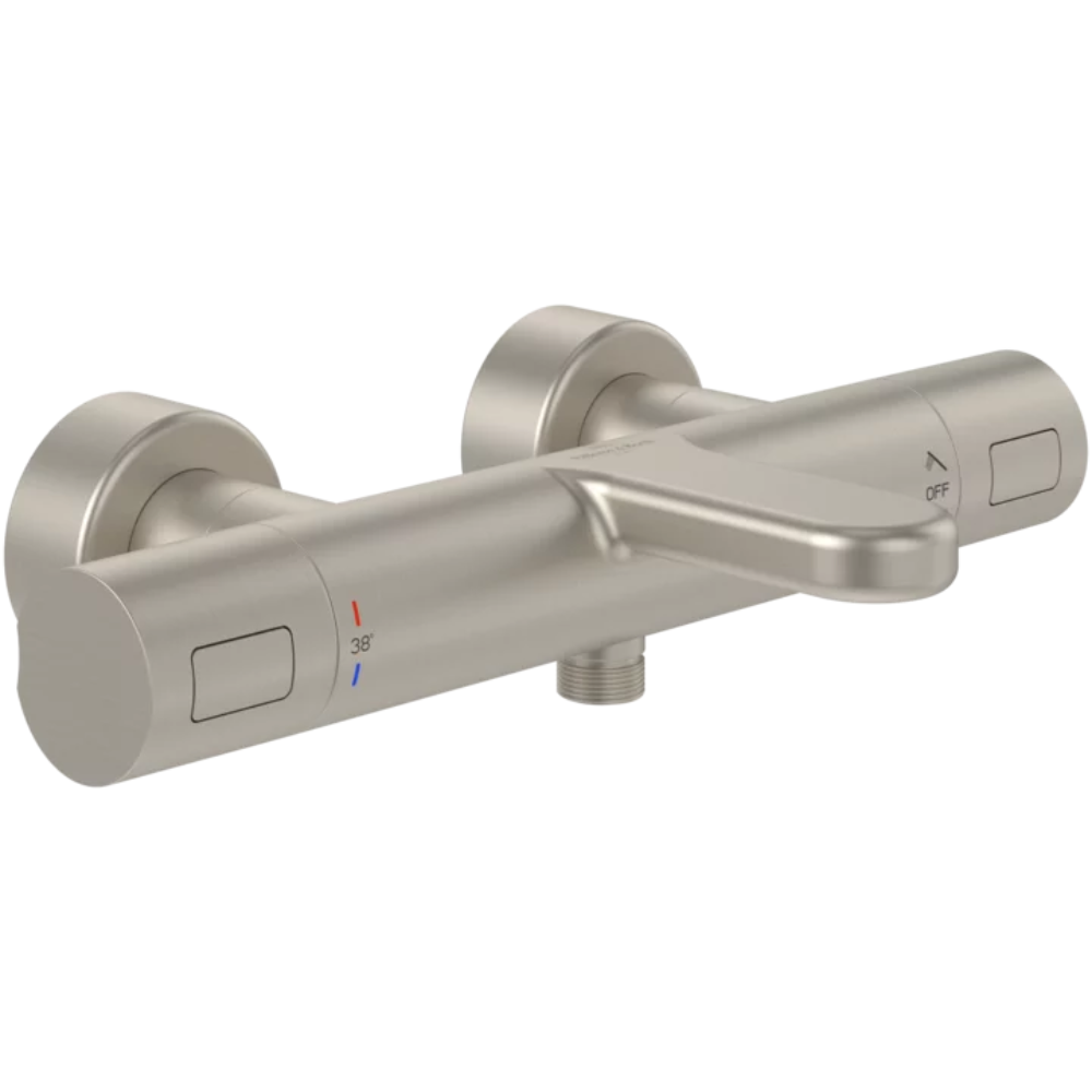 Mitigeur bain douche thermostatique VILLEROY ET BOCH Universal rond Brushed Nickel Matt