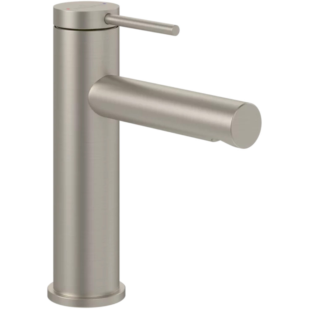 Mitigeur lavabo VILLEROY ET BOCH Loop & Friends avec tirette Brushed Nickel Matt