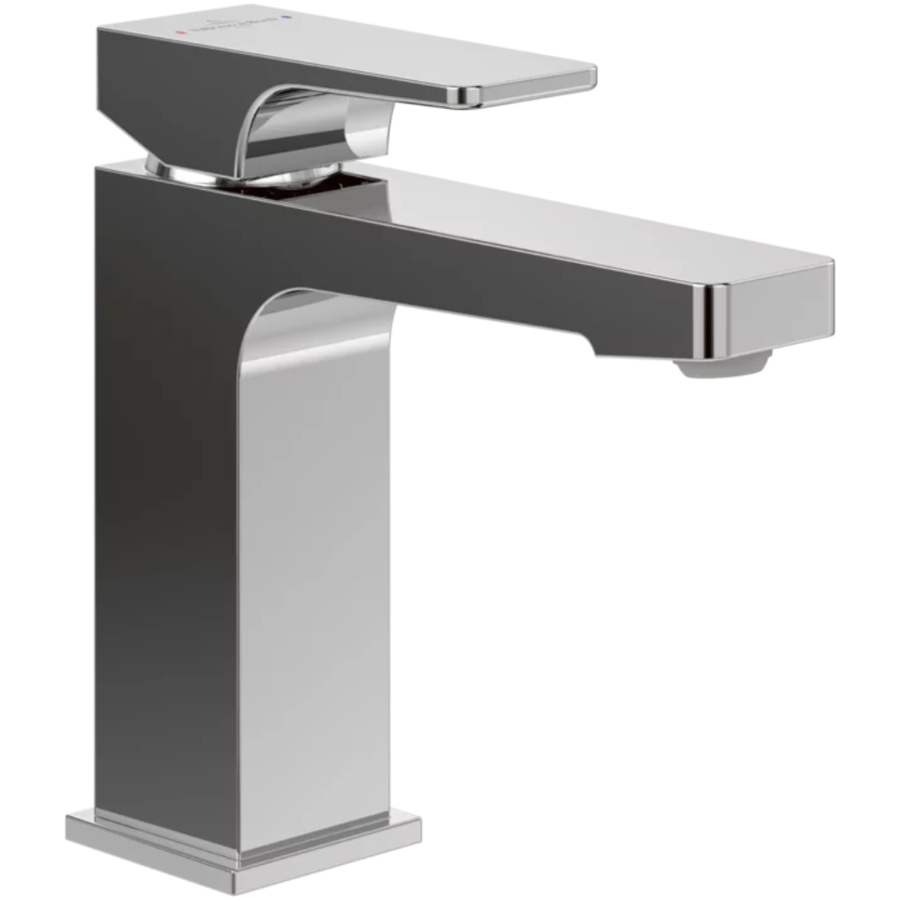 Mitigeur lavabo VILLEROY ET BOCH Architectura Square sans tirette Chrome
