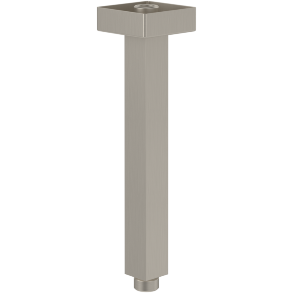 Bras plafond pour douche de tête VILLEROY ET BOCH Universal rectangle Brushed Nickel Matt