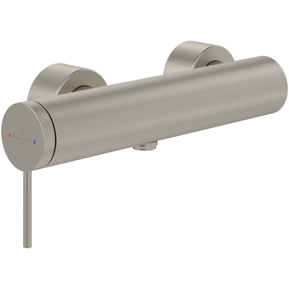 Mitigeur mécanique douche VILLEROY ET BOCH Loop & Friends Brushed Nickel Matt