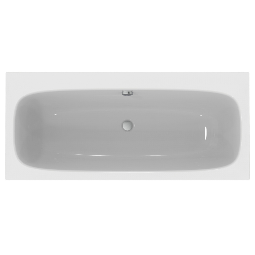 Baignoire droite 180 x 80 IDEAL STANDARD i.life Duo