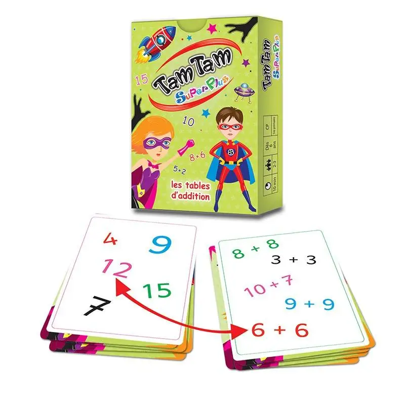 Jeu - Tam Tam Superplus - Les Additions - Dès 6 Ans