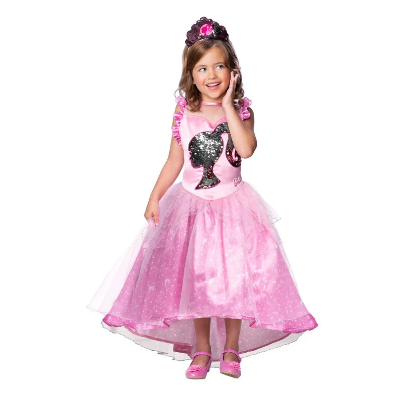 Robe à paillettes barbie - 5-6 ans BARBIE