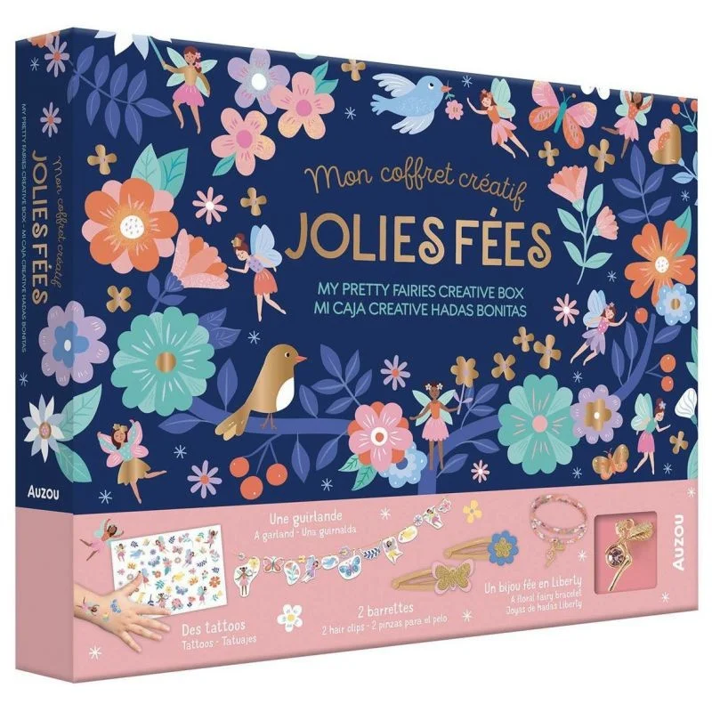 Mon coffret créatif Jolies Fées - Auzou