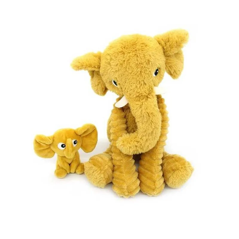 Peluche Deglingos Ptipotos Elephant Maman/Bebe