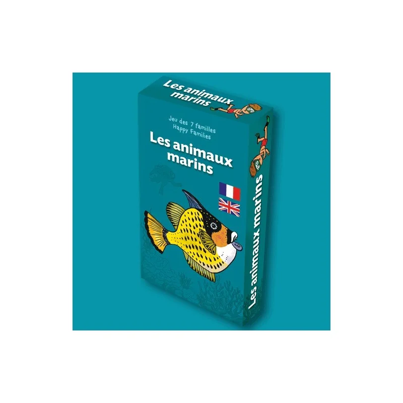 Les animaux marins - jeux des 7 familles