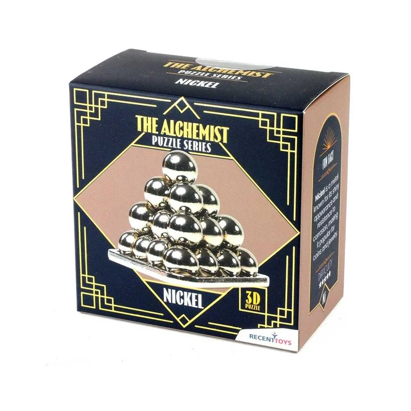 Casse-tête Alchemist Puzzles Recent Toys Nickel 5/5, Design Moderne