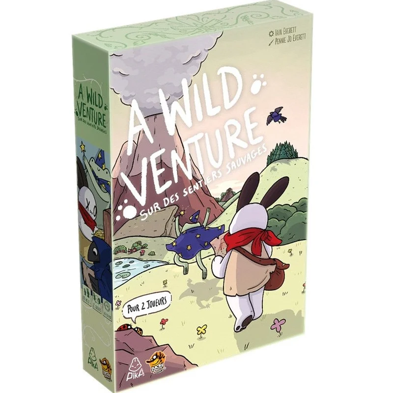 A wild venture - Jeu de société à deux - Jeu de stratégie - Lucky Duck Games