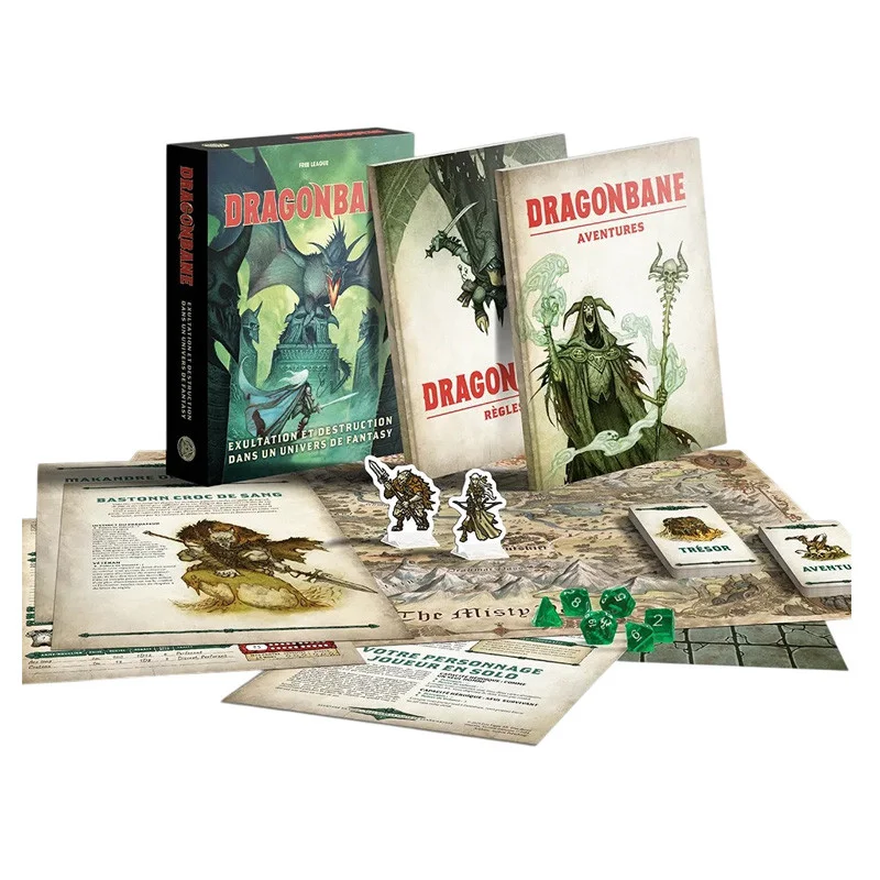 Boîte de jeu Dragonbane - Arkhane