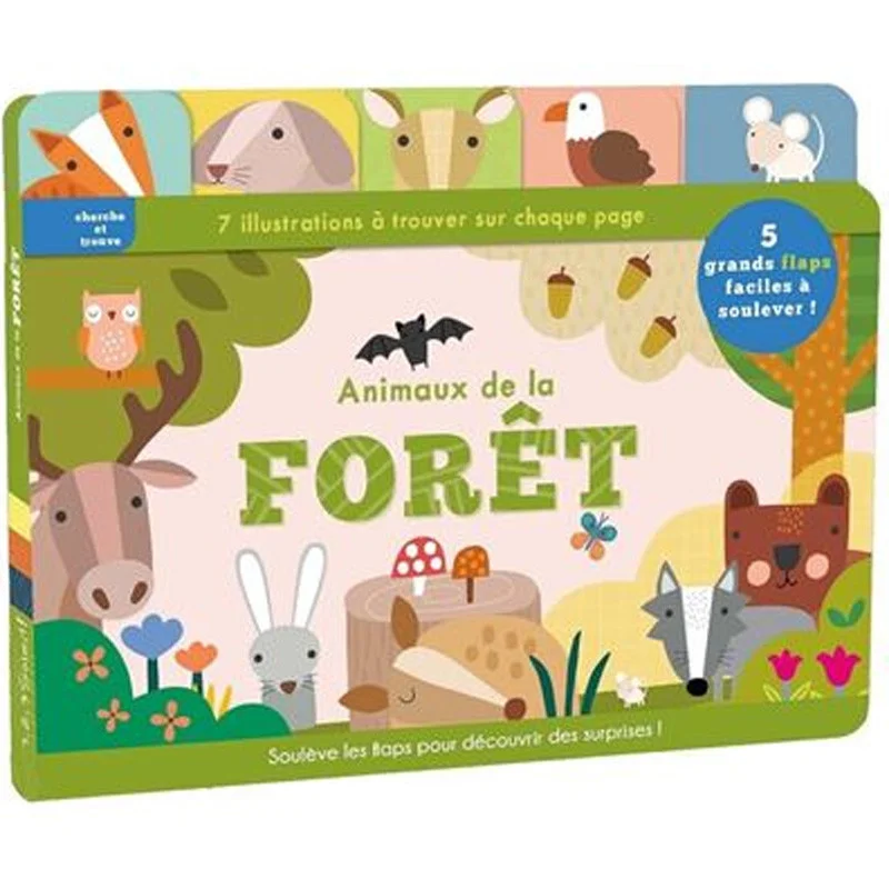 Collection Petits explorateurs: Animaux de la forêt - 1 2 3 Soleil