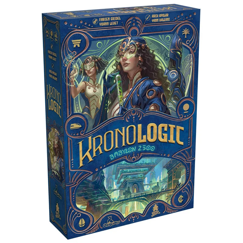 Jeu De Société Kronologic Babylon 2500 Déduction Multicolore Origames