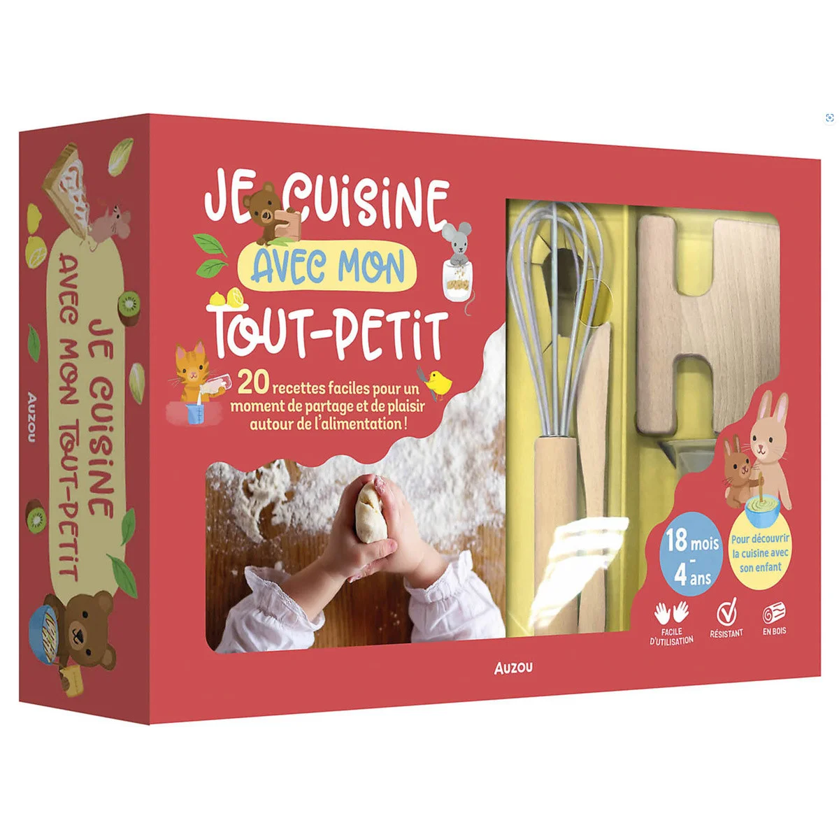 Coffret Je cuisine avec Mon tout-petit - Auzou