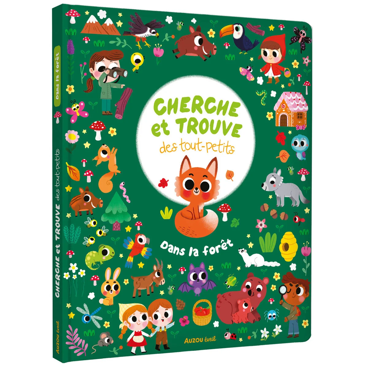 Dans la forêt: cherche et trouve des tout-petits