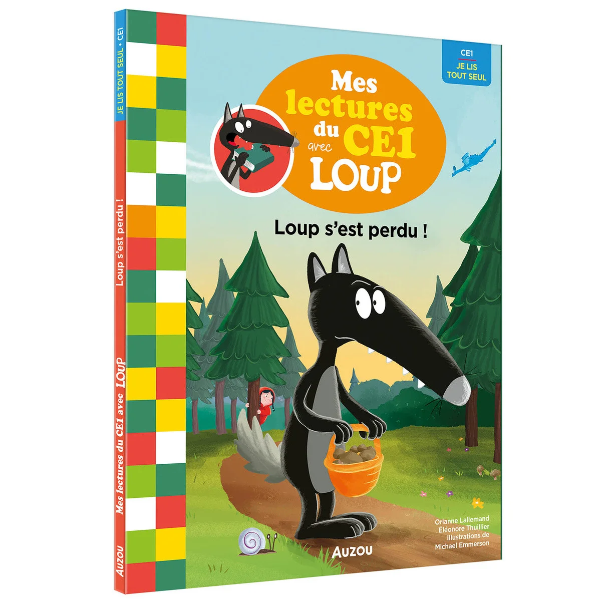 Mes lectures du CE1 Loup: Loup s'est perdu - Auzou
