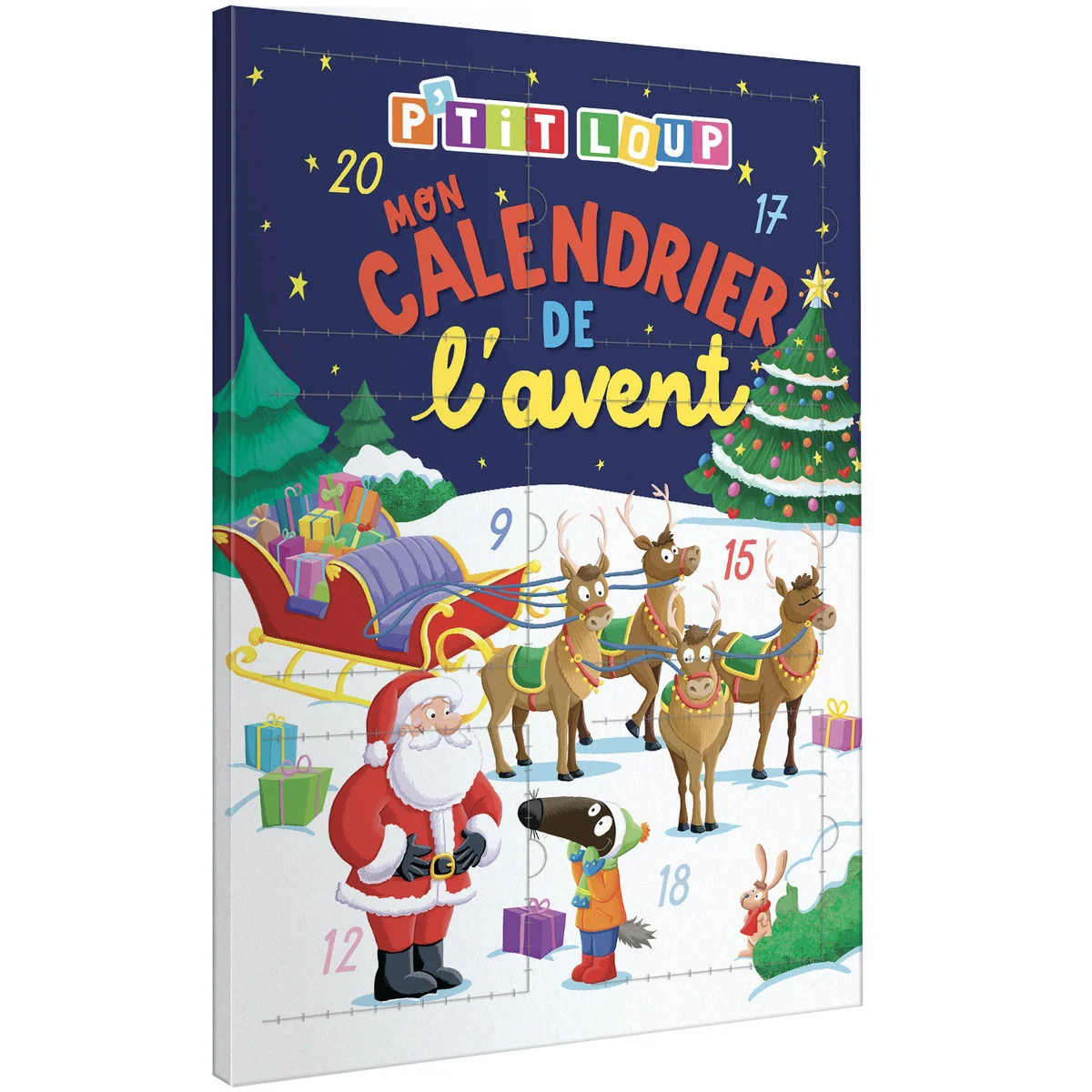P'tit loup: Mon calendrier de l'avent (2026) - Auzou