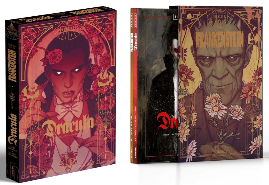 Dracula + Frankenstein (Universal monsters) - coffret