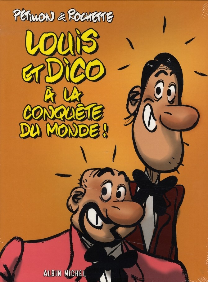 louis et dico; à la conquette du monde; coffret 3 volumes