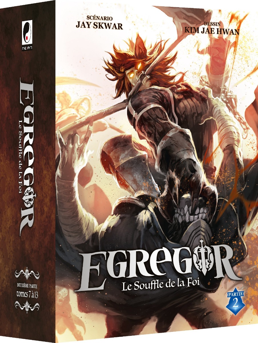 Egregor - le souffle de la foi: coffret vol.2: Tomes 7 à 13
