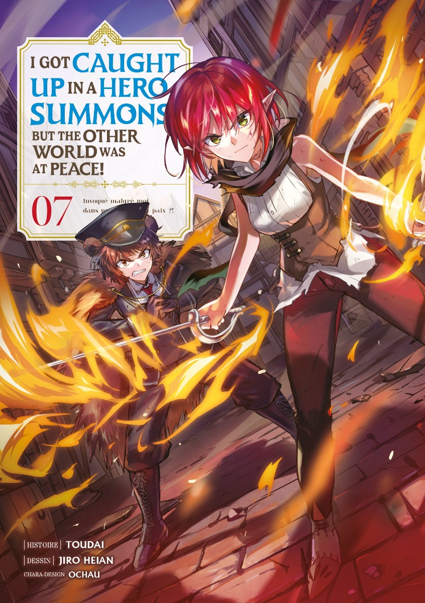 I got caught up in a hero summons Tome 7