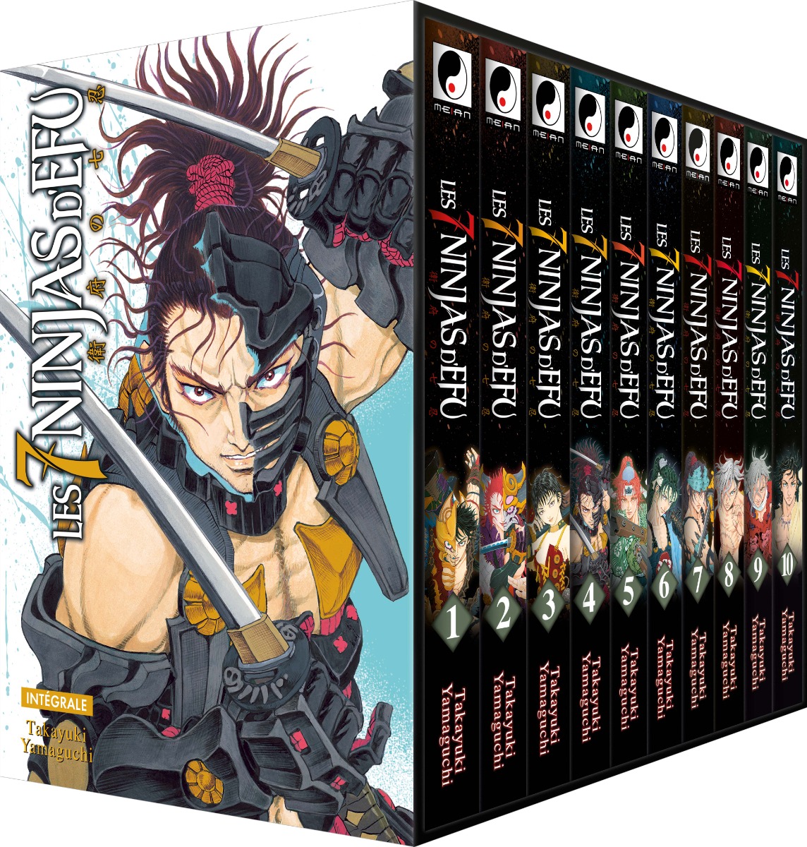 Les 7 ninjas d'Efu - coffret intégrale