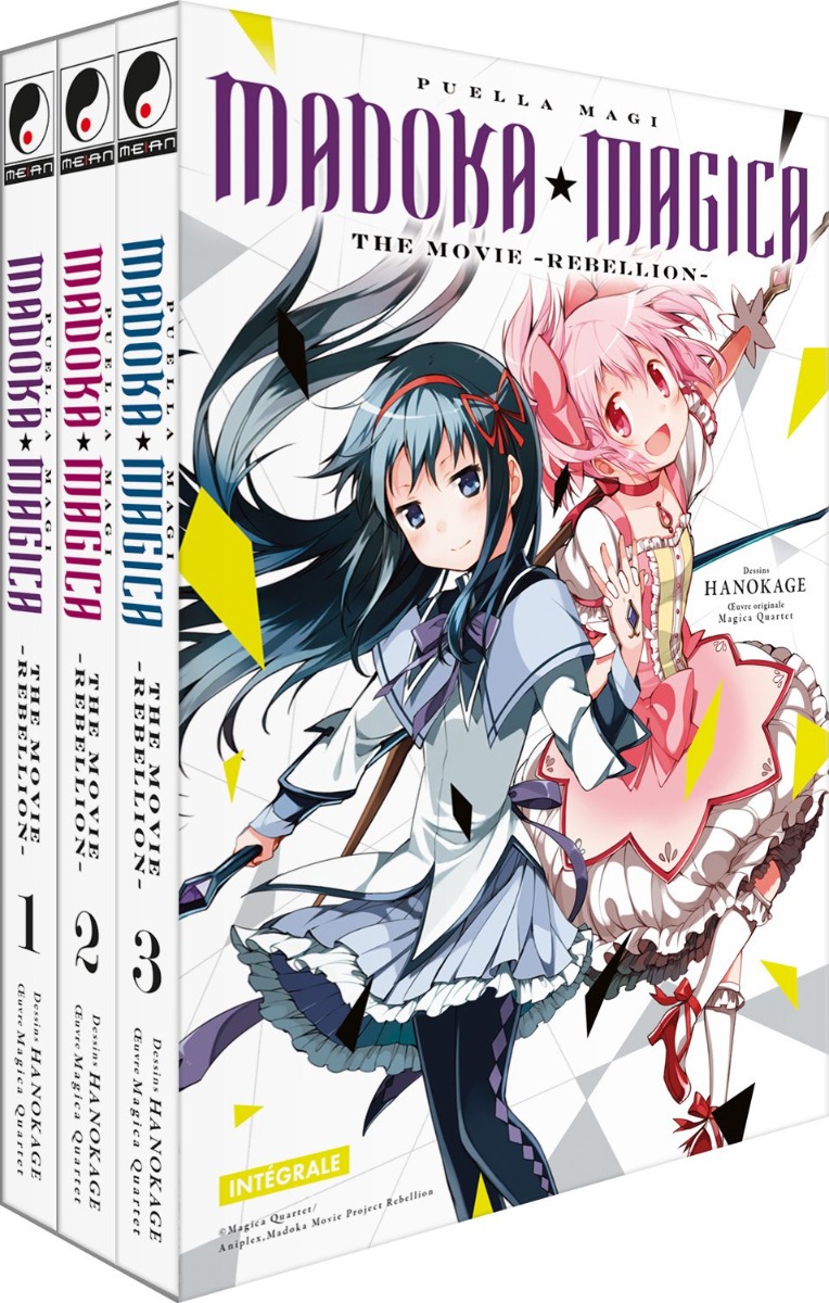 Puella magi madoka magica: the movie - rebellion -: coffret Intégrale Tomes 1 à 3