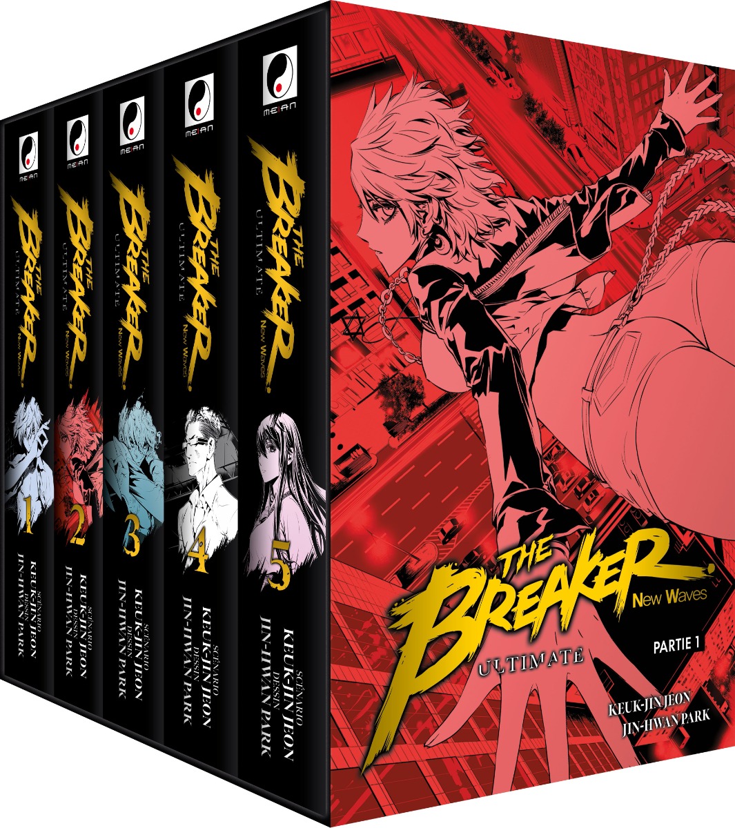 The breaker - new waves - ultimate: coffret vol.1: Tomes 1 à 5