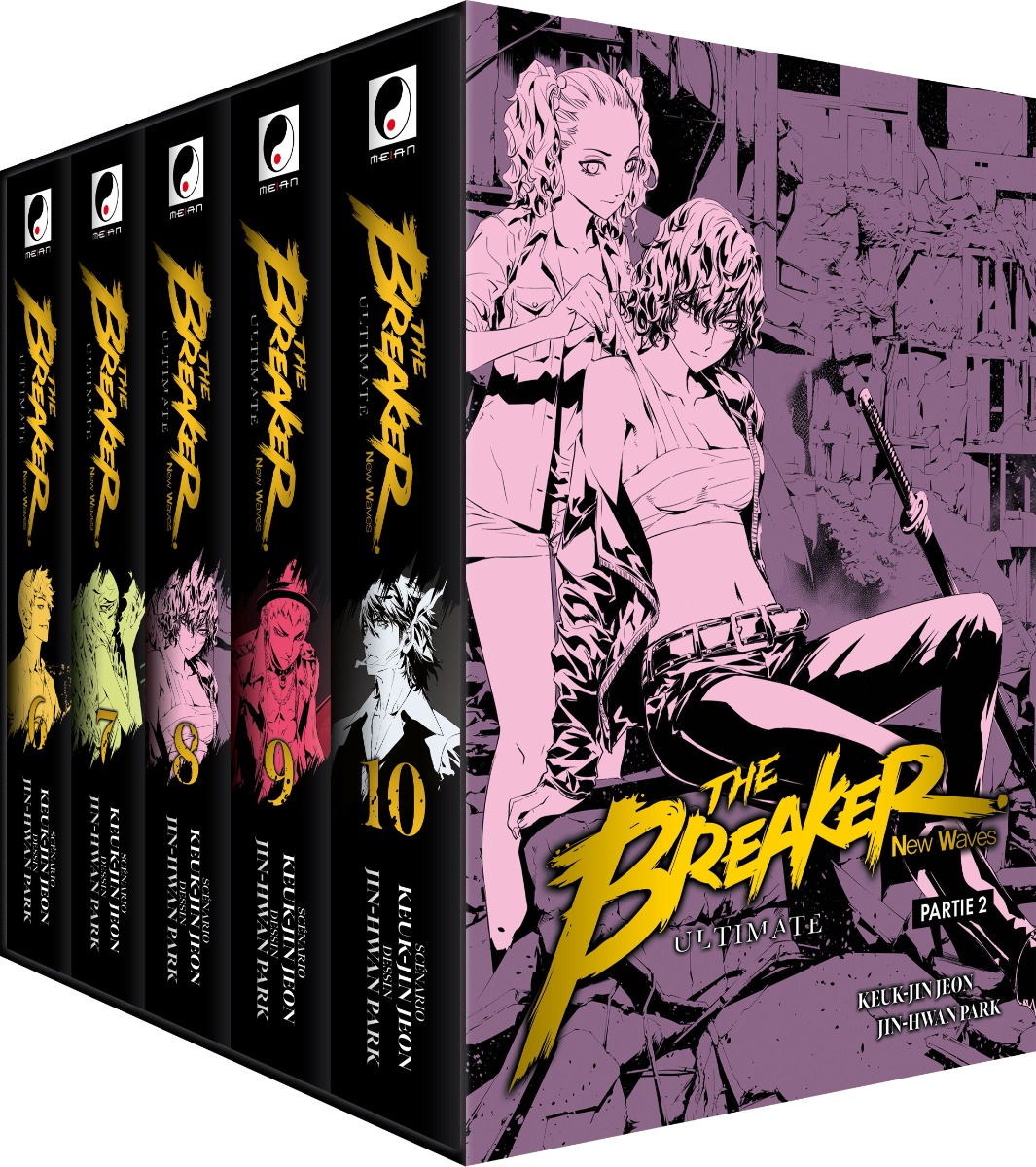 The breaker - new waves - ultimate: coffret vol.2: Tomes 6 à 10